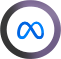 Ícone do Meta Ads