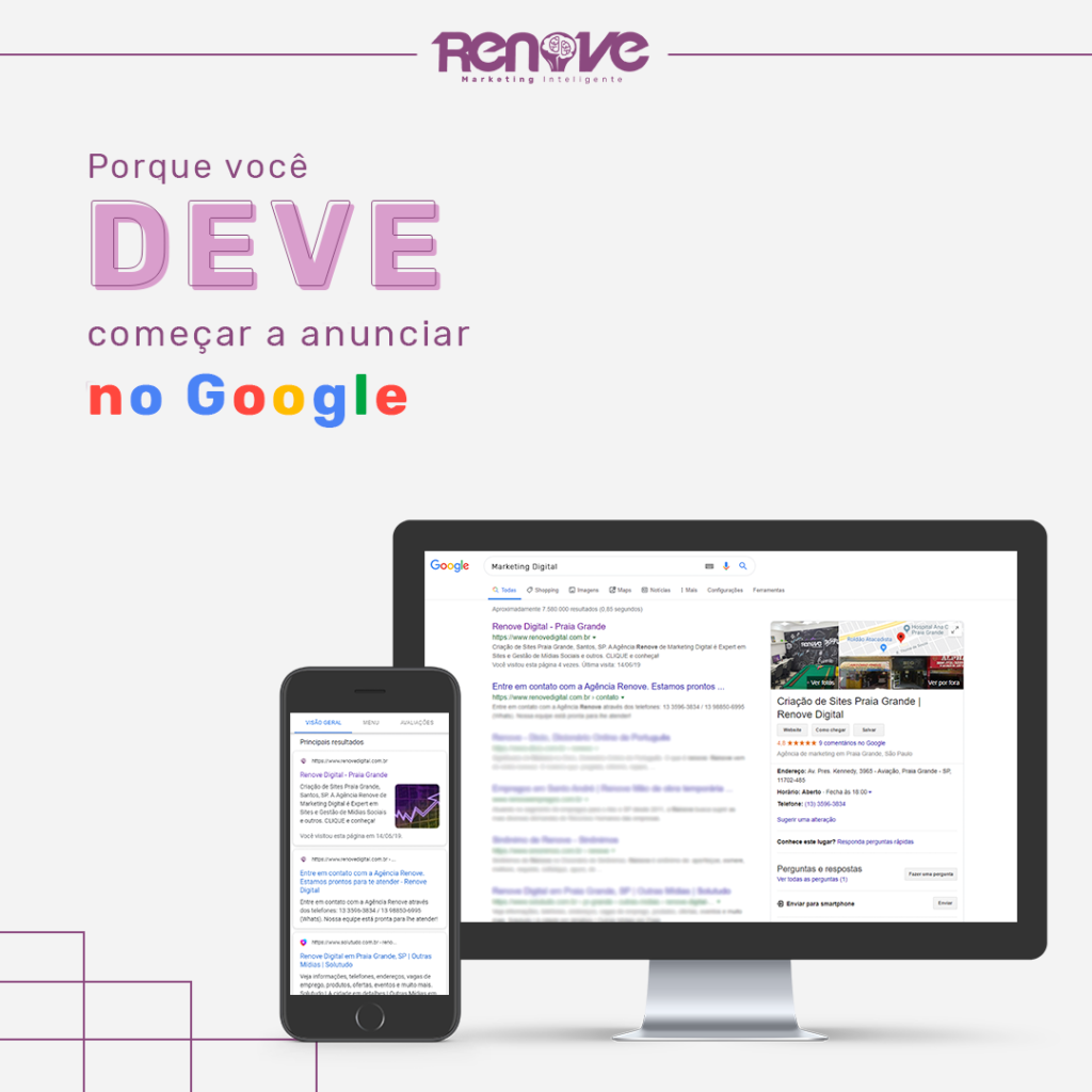 Porque devo anunciar no Google Ads