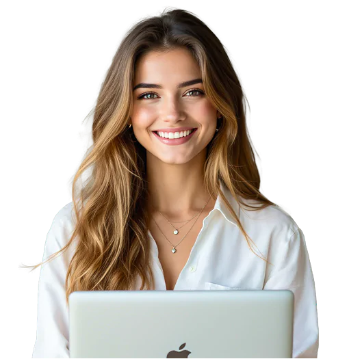 Mulher sorridente